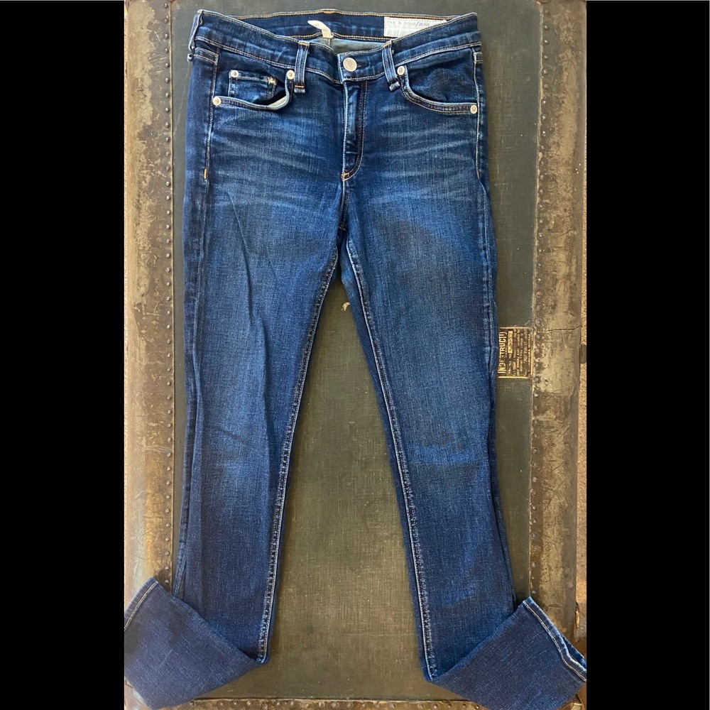 Rag & Bone Skinny Jeans  Color Wonderland SZ 27